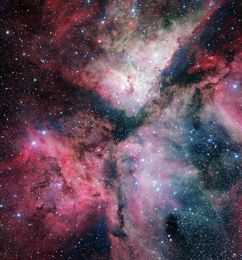 Carina Nebula Photograph by European Southern Observatory