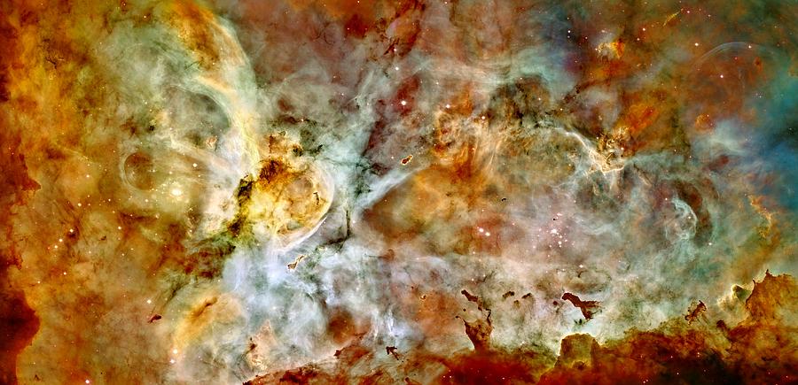Carina Nebula Panorama Photograph by Benjamin Yeager