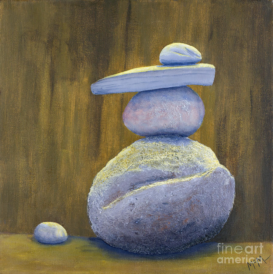 Carins 1 balance Painting by Garry McMichael