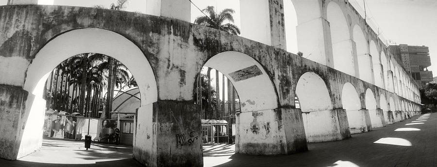 Architecture Photograph - Carioca Aqueduct, Lapa, Rio De Janeiro by Panoramic Images