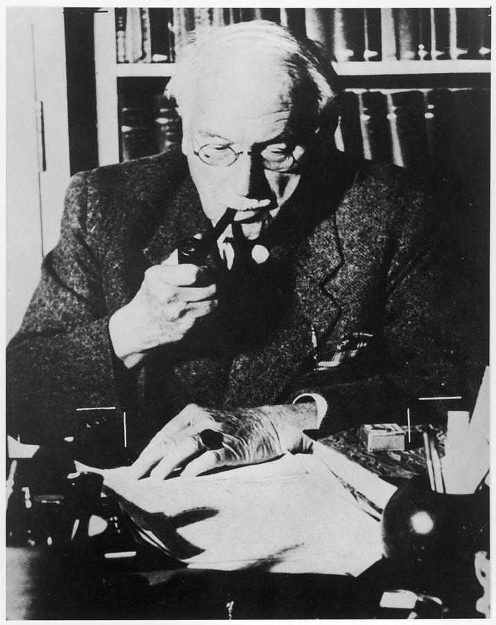 Carl Gustav Jung (1875-1961) Swiss Photograph by Mary Evans Picture Library