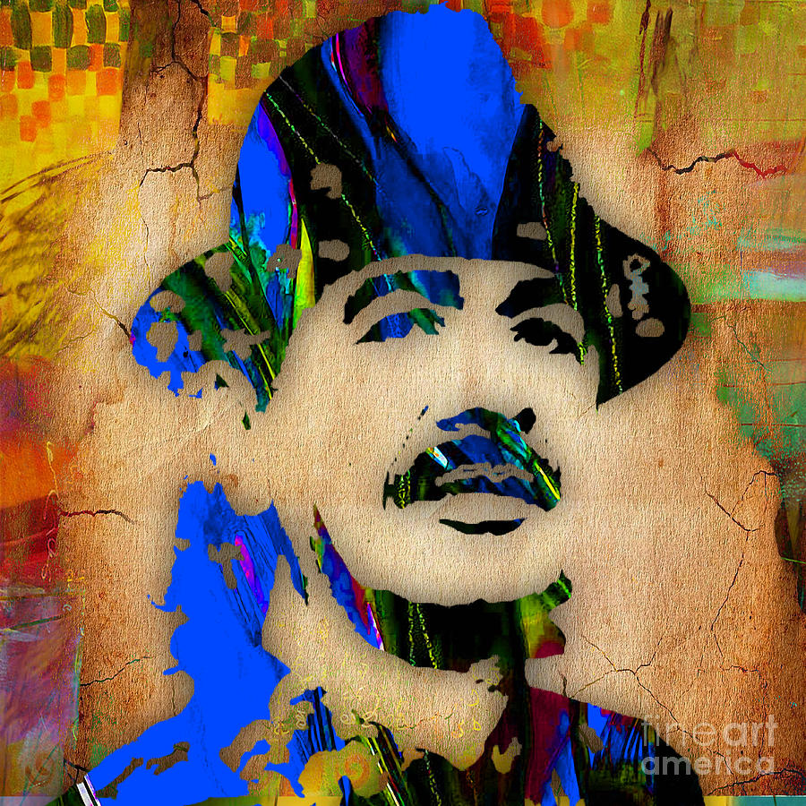 Carlos Santana Painting Mixed Media By Marvin Blaine Fine Art America