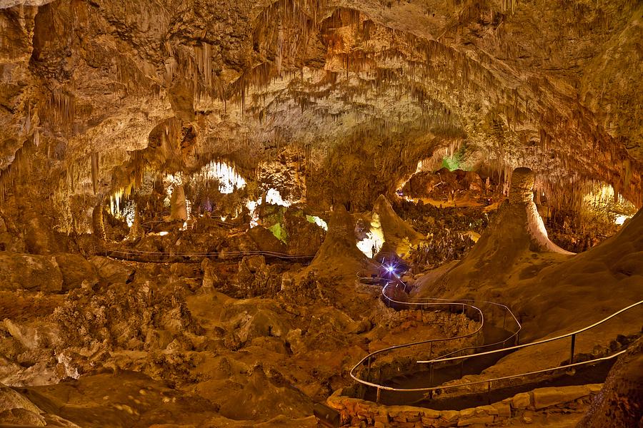 Carlsbad Caverns Big Room Photograph By Ralph Brannan   Carlsbad Caverns Big Room Ralph Brannan 