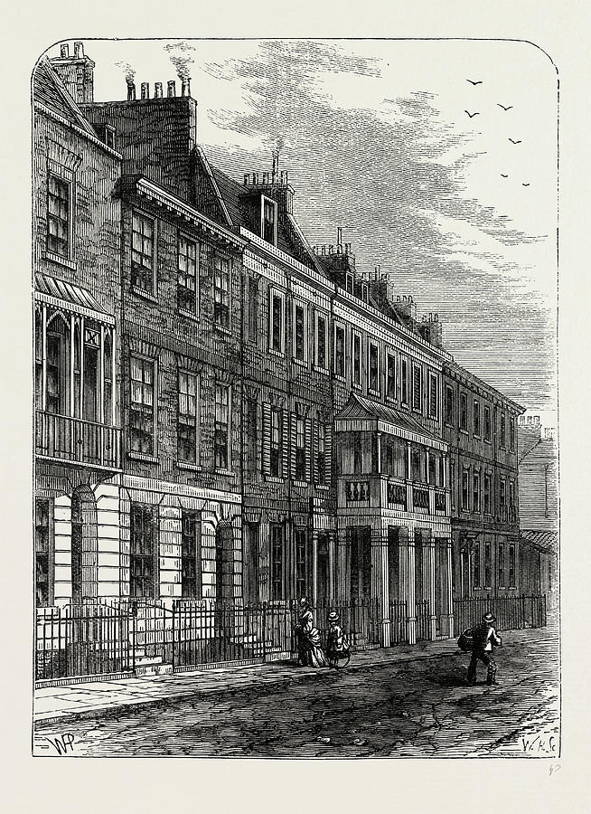 Carlyles House, Great Cheyne Row Drawing by Litz Collection | Fine Art ...