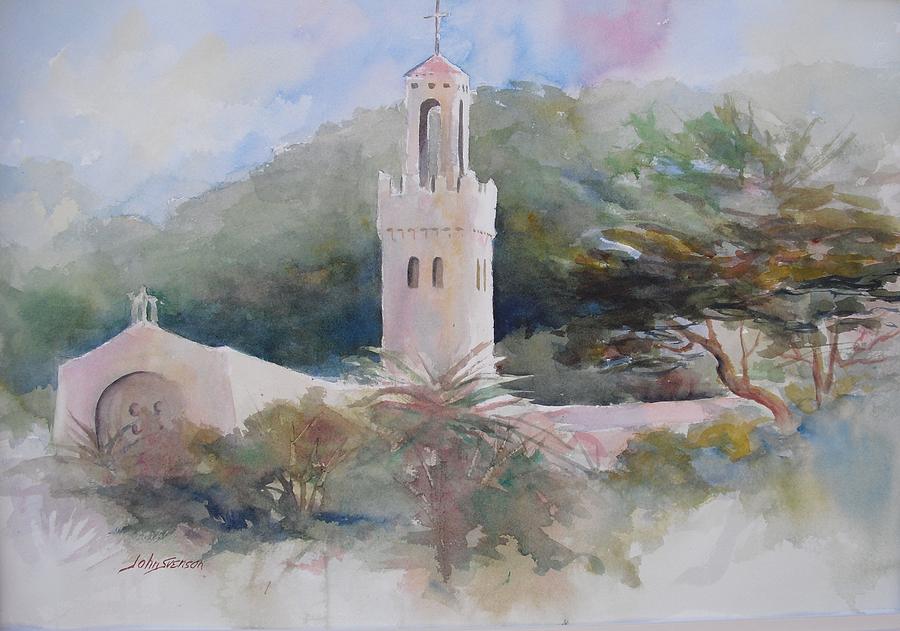 Carmelite Monastery  Painting by John Svenson