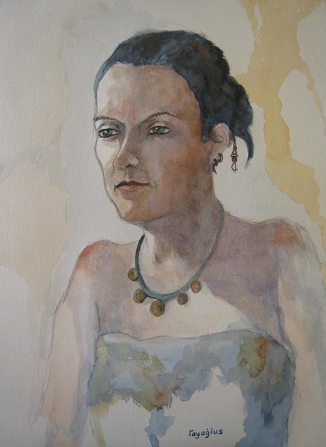 Carmen I Painting by Ray Agius
