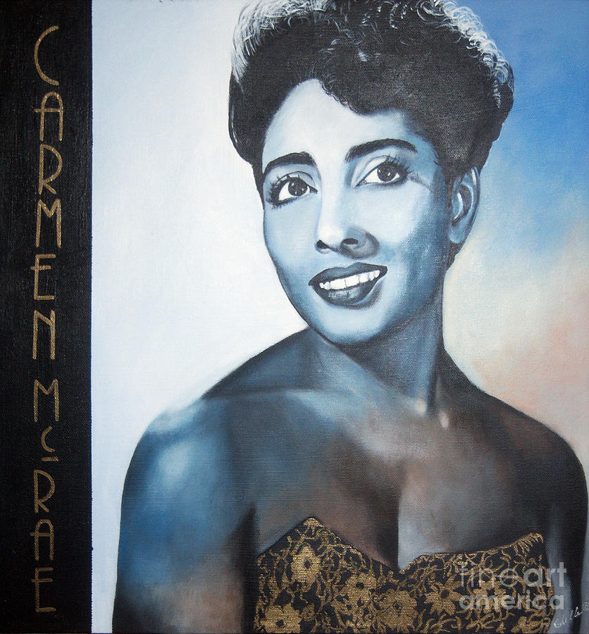 Carmen McRae Painting by Michelle Brantley