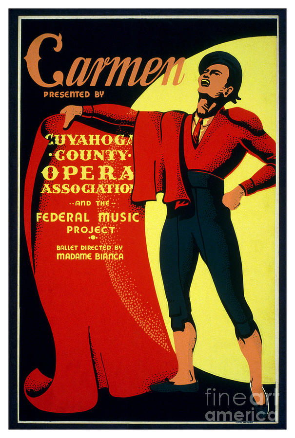carmen opera poster carmen opera poster