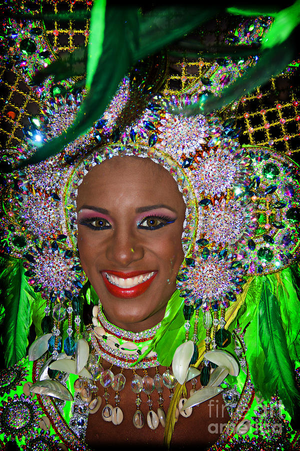 Carnaval Beauty Photograph by Bob Hislop