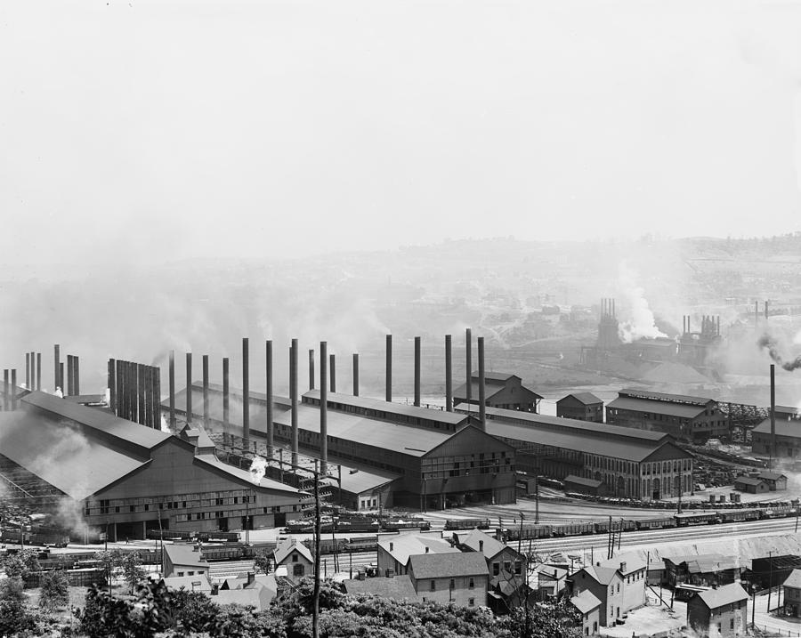 Carnegie Steel Mill, C1905 Photograph by Granger