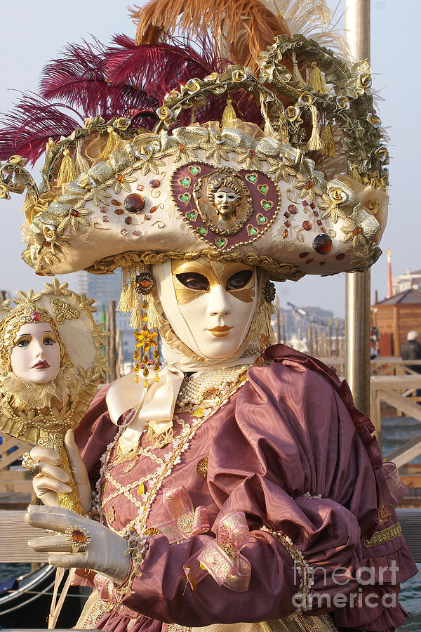 Carnevale di Venezia 25 Photograph by Rudi Prott