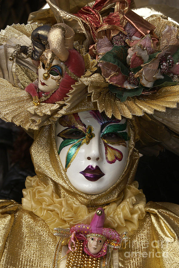 Carnevale di Venezia 32 Photograph by Rudi Prott