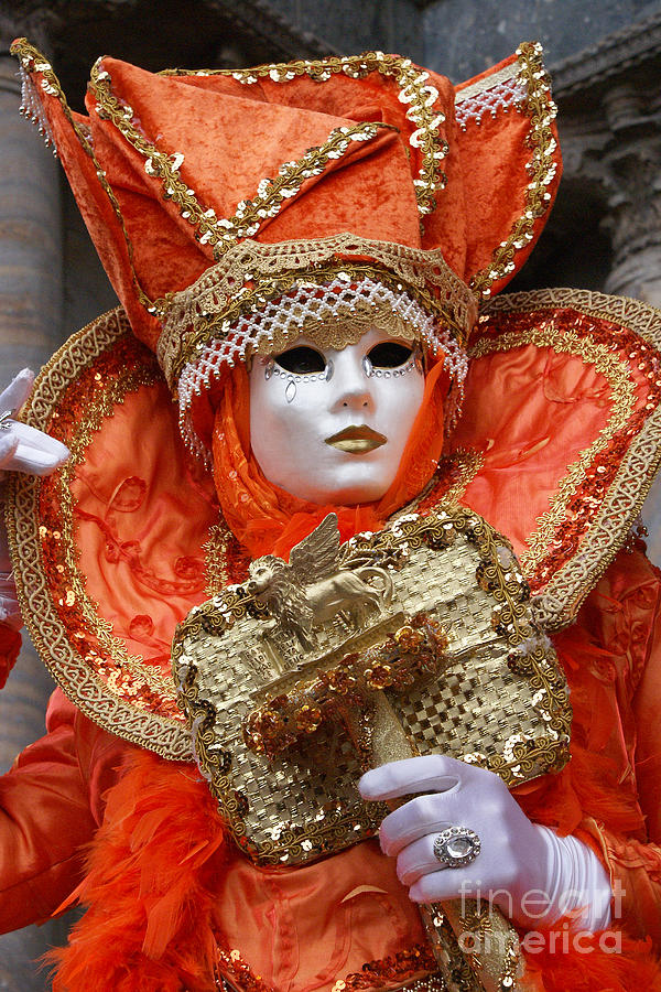 Carnevale di Venezia 43 Photograph by Rudi Prott