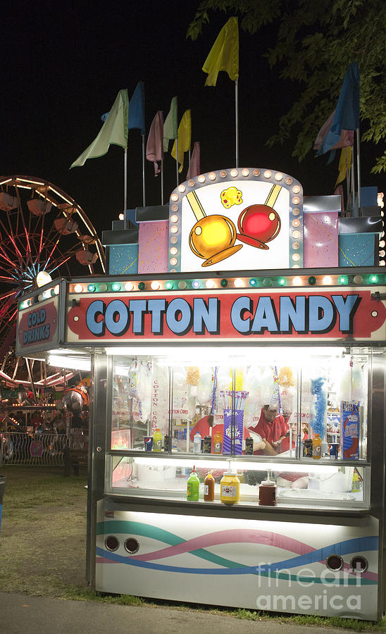 Travel Photograph - Carnival Cotton Candy by Jason O Watson