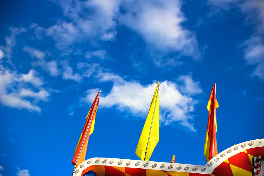 Carnival Flags Photograph by Colleen Kammerer