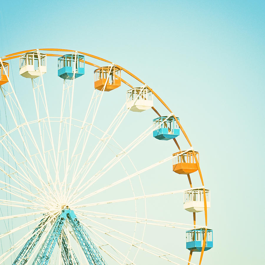 Ferris Wheel Photograph - Carnival Fun by Carolyn Cochrane