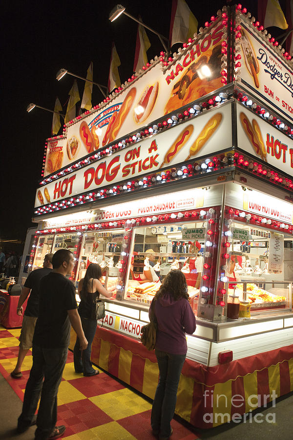 Carnival Hot Dog on a Stick Photograph by Jason O Watson - Fine Art America