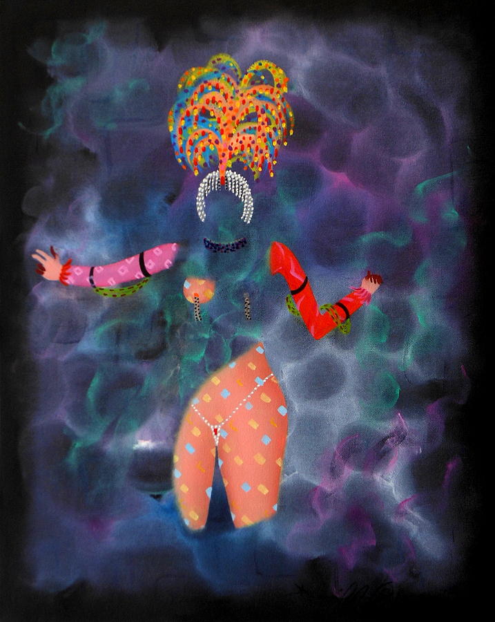 Carnival In Rio Painting by David MINTZ Fine Art America