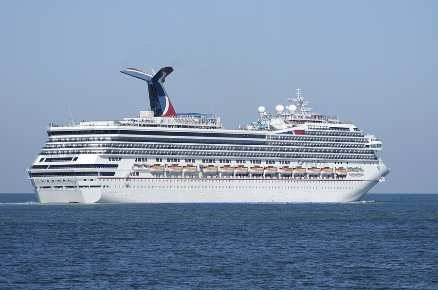 Carnival Liberty Cruise ship Photograph by Bradford Martin
