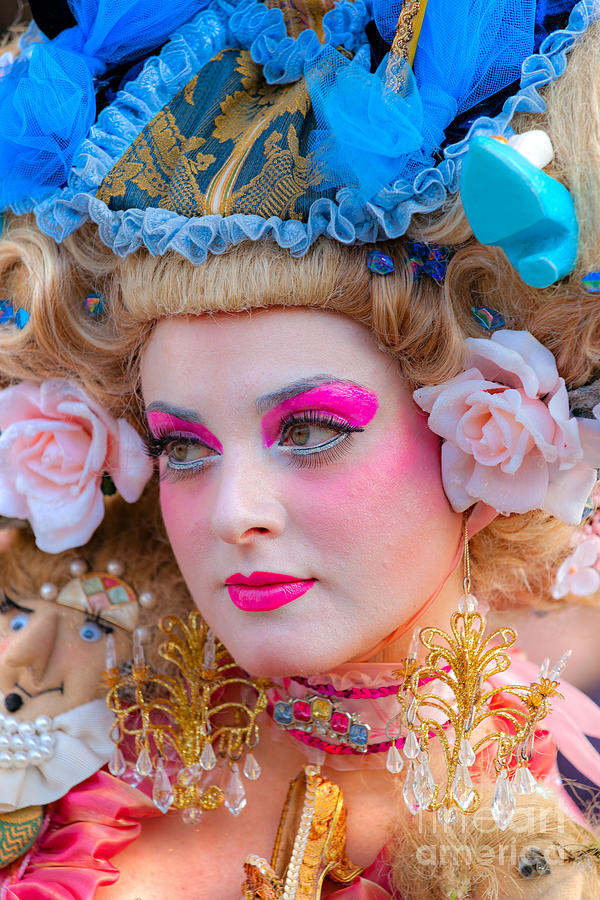 Carnival Mask in Venice Photograph by Luciano Mortula