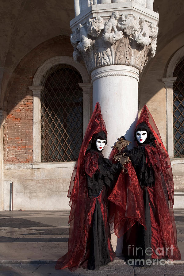 Carnival Of Venice Photograph by Rolf Fischer