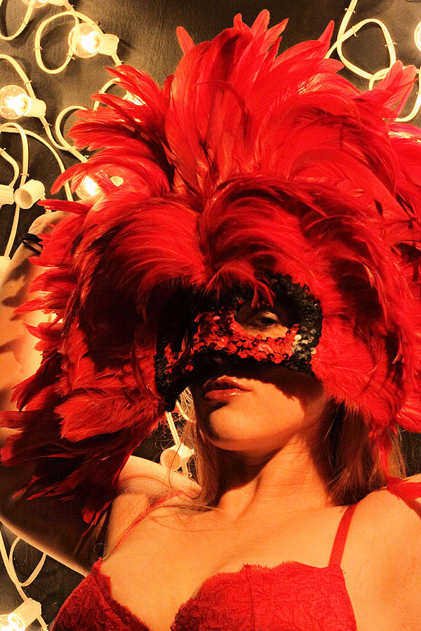 Carnival Red Plumage Columbina Photograph by Viktor Savchenko