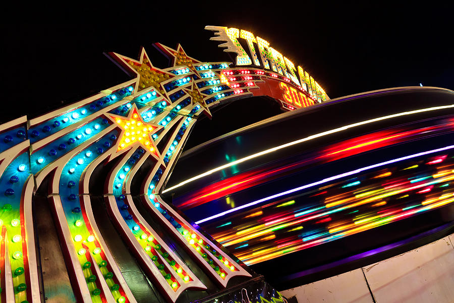 Carnival Ride Photograph by Ben Graham