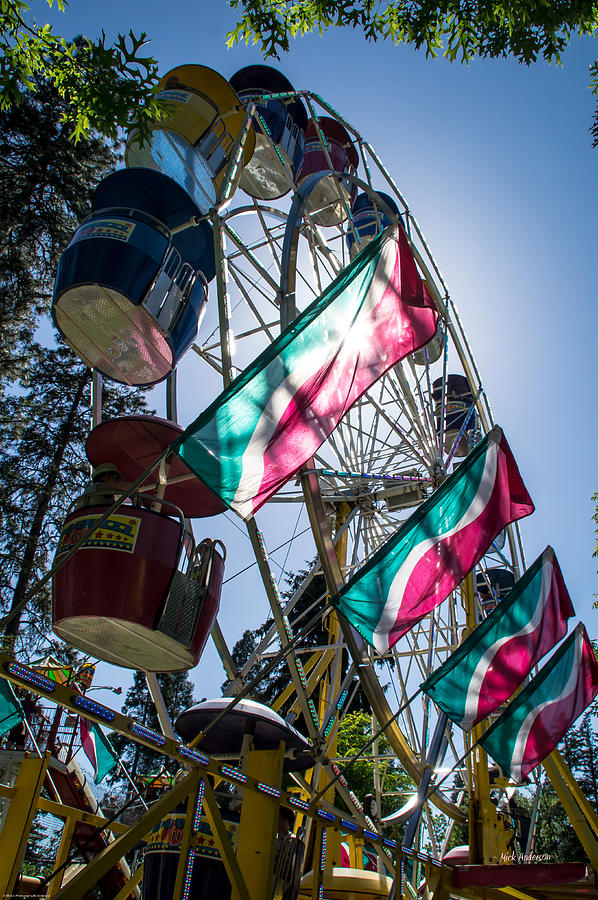 Carnival Ride Photograph by Mick Anderson