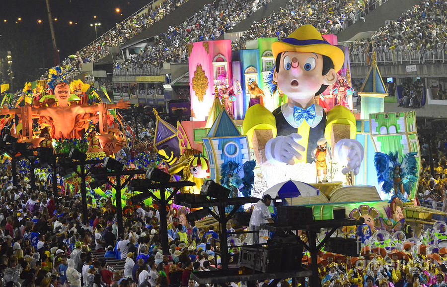 Carnival Rio De Janeiro 4 Photograph by Bob Christopher