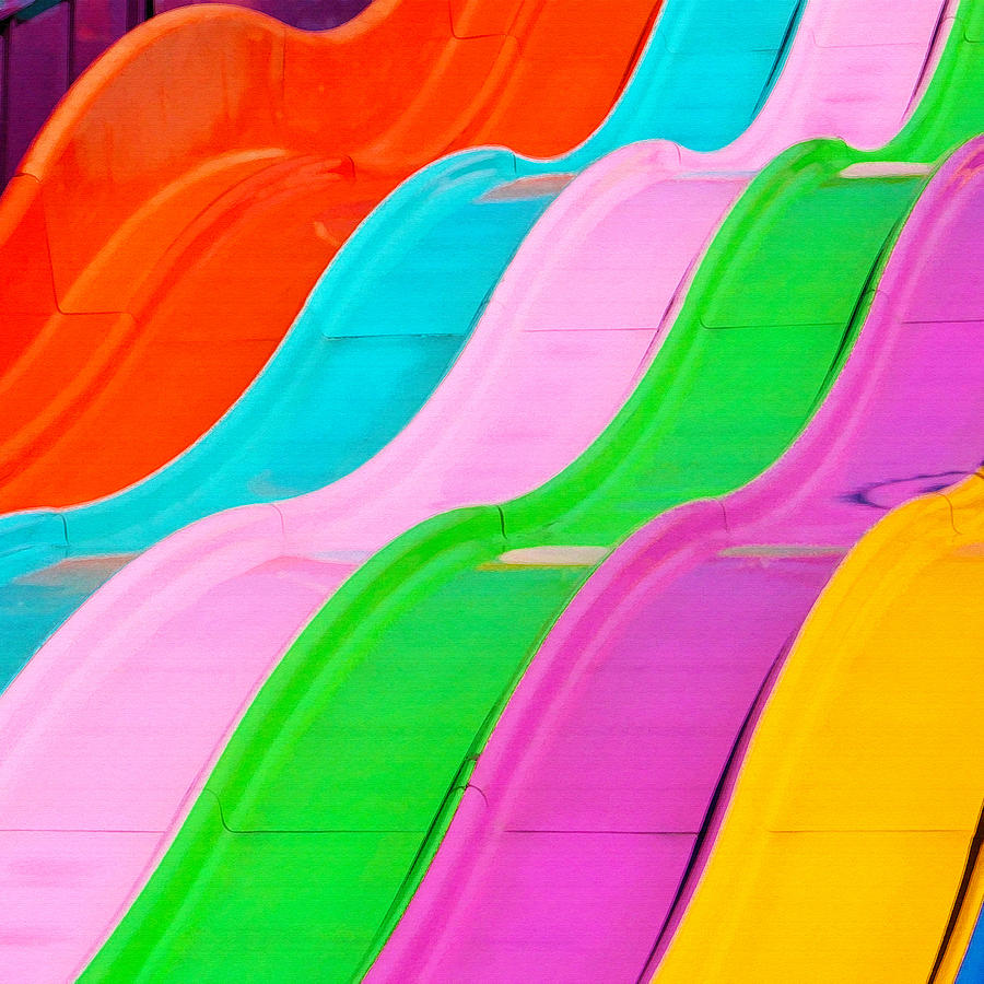 Carnival Slide Photograph by Art Block Collections