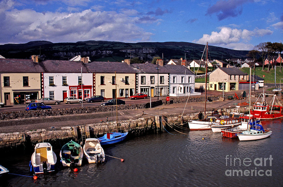 Carnlough Harbour Photograph by Thomas R Fletcher