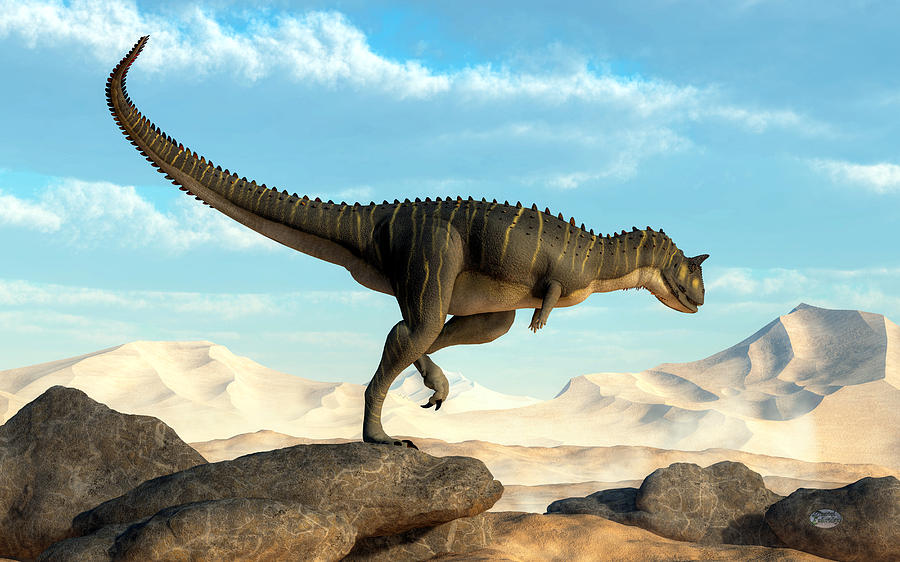 Carnotaurus Digital Art by Daniel Eskridge