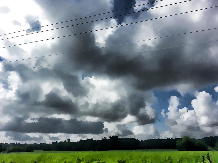 Carolina Clouds Photograph by Paulette B Wright