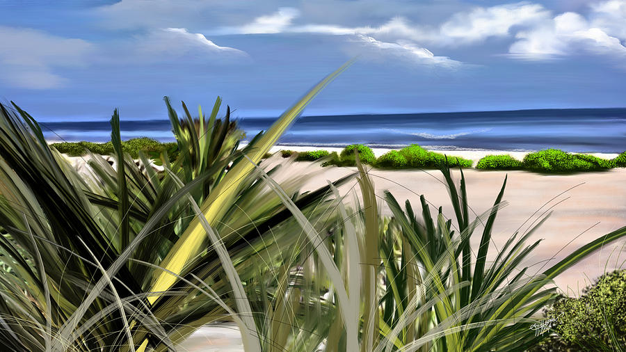 Carolina dunes Digital Art by Anthony Fishburne