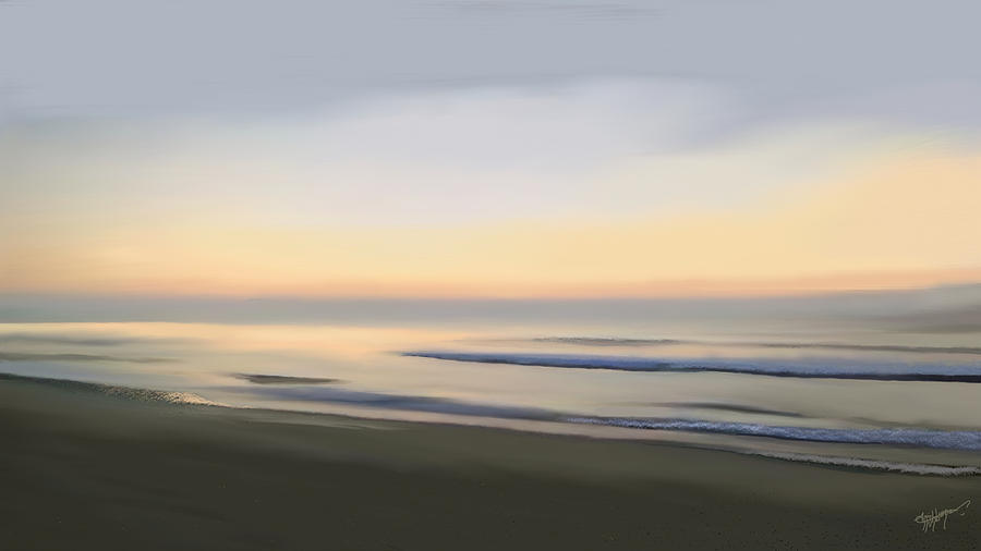 Carolina morning glory Digital Art by Anthony Fishburne