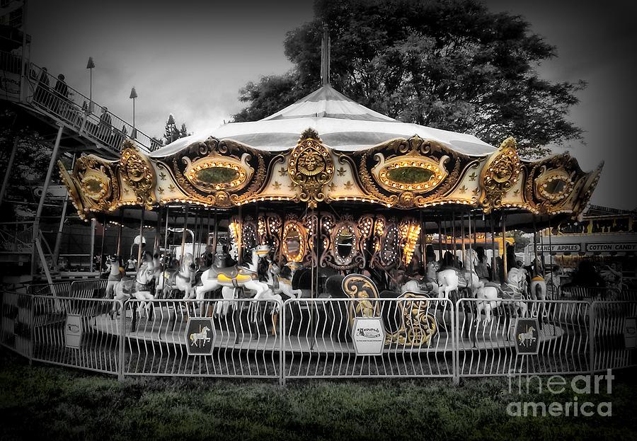 Carousel 1 Photograph by September Stone
