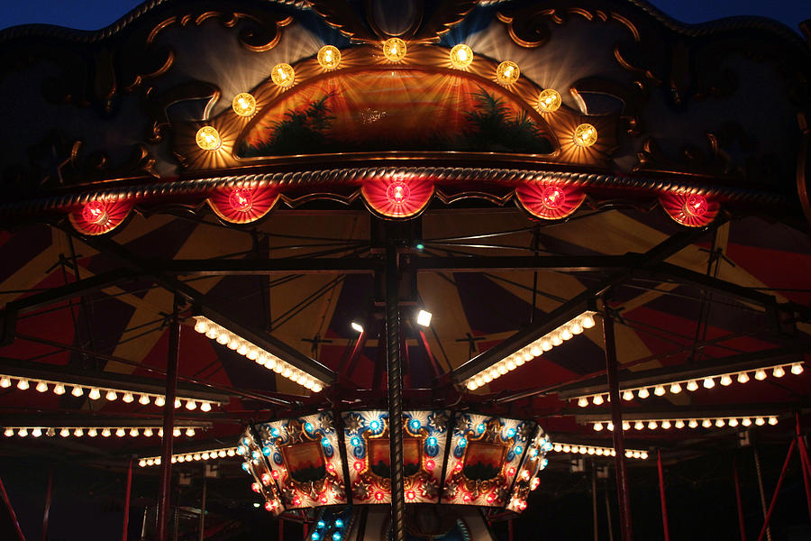 Carousel 3 Photograph by Mary Bedy
