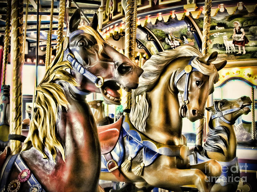 Carousel Photograph by Colleen Kammerer