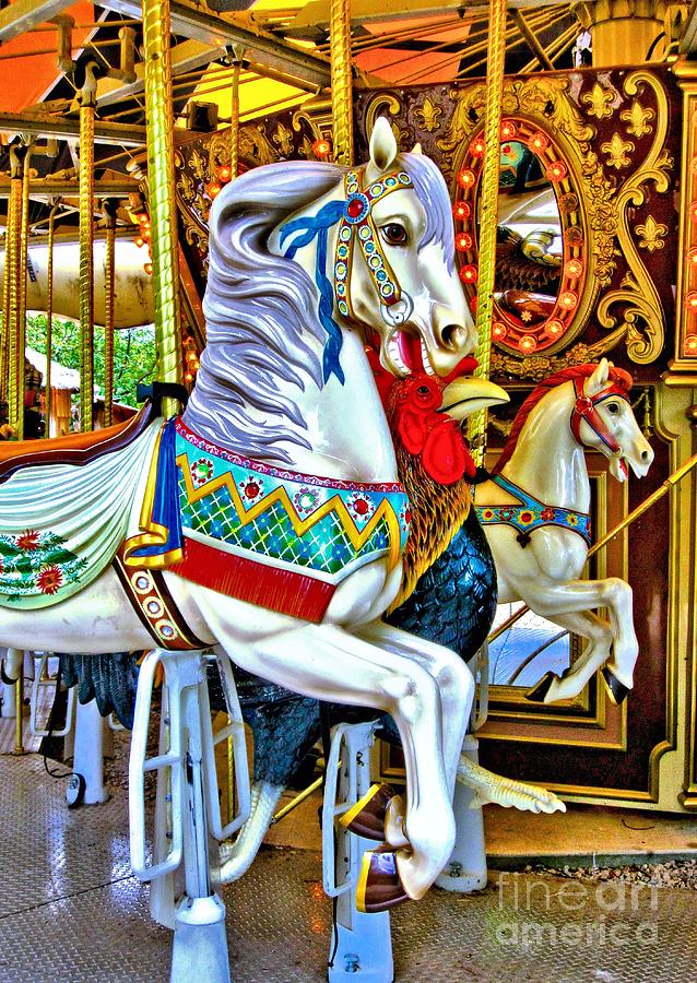 Carousel Horse 2 Photograph by Margaret Newcomb | Fine Art America