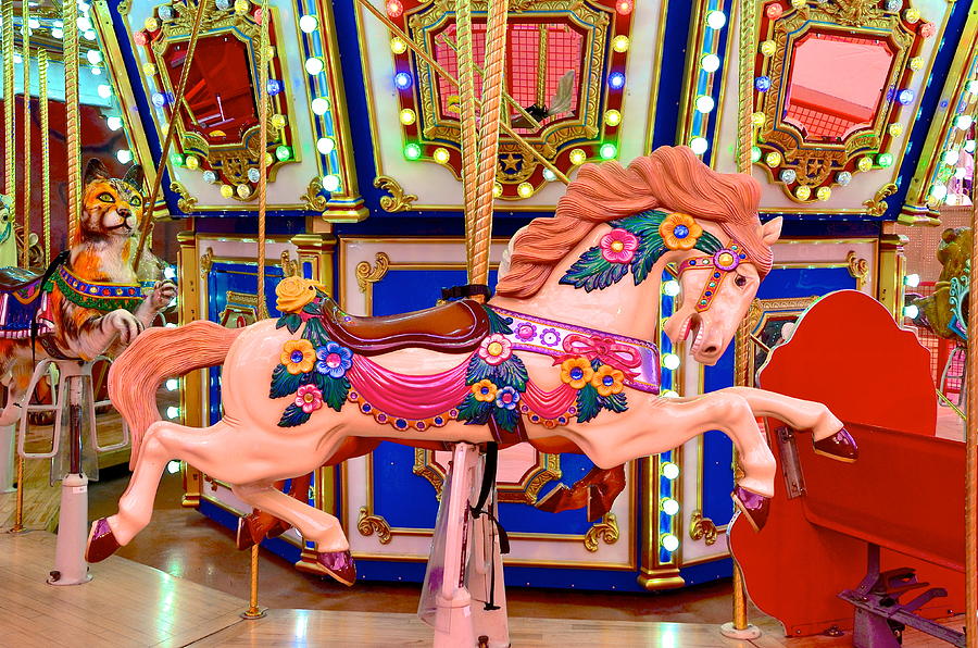 Carousel horse 2 Photograph by Michael Anthony - Pixels