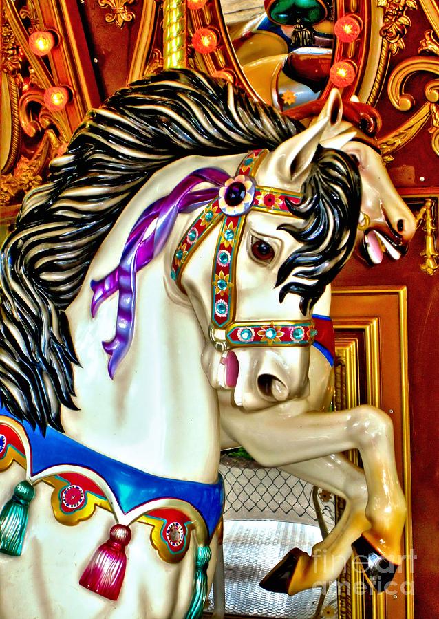 carousel horse head