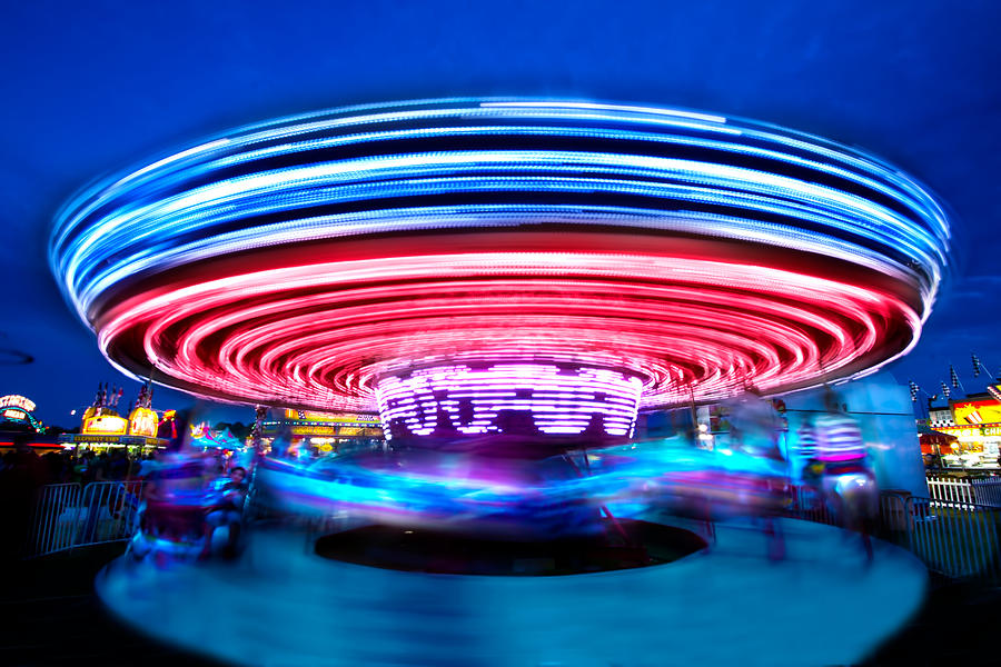 Carousel Photograph by Mark Andrew Thomas
