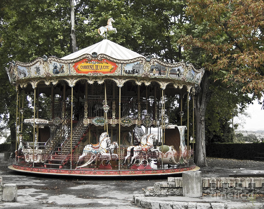 Carousel Photograph by Victoria Harrington
