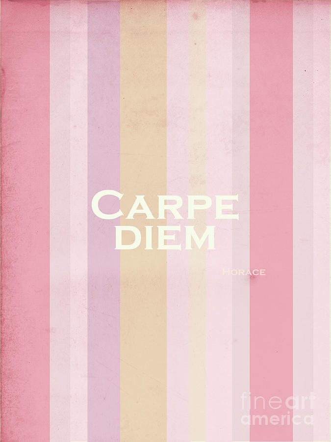 Carpe Diem Series - Horace Photograph by Andrea Anderegg