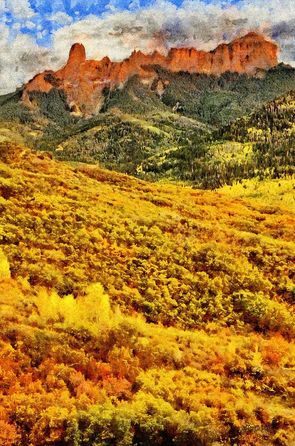 Fall Painting - Carpeted in Autumn Splendor by Jeffrey Kolker