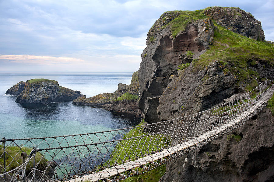 Carrick a Rede Rope Bridge Northern Ireland Photograph by Georgi ...