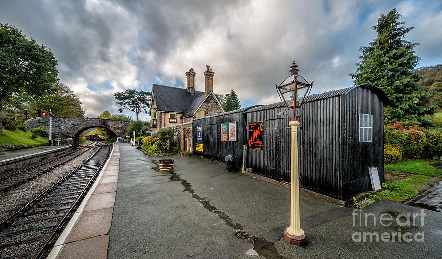 Carrog Railway Station Photograph by Adrian Evans