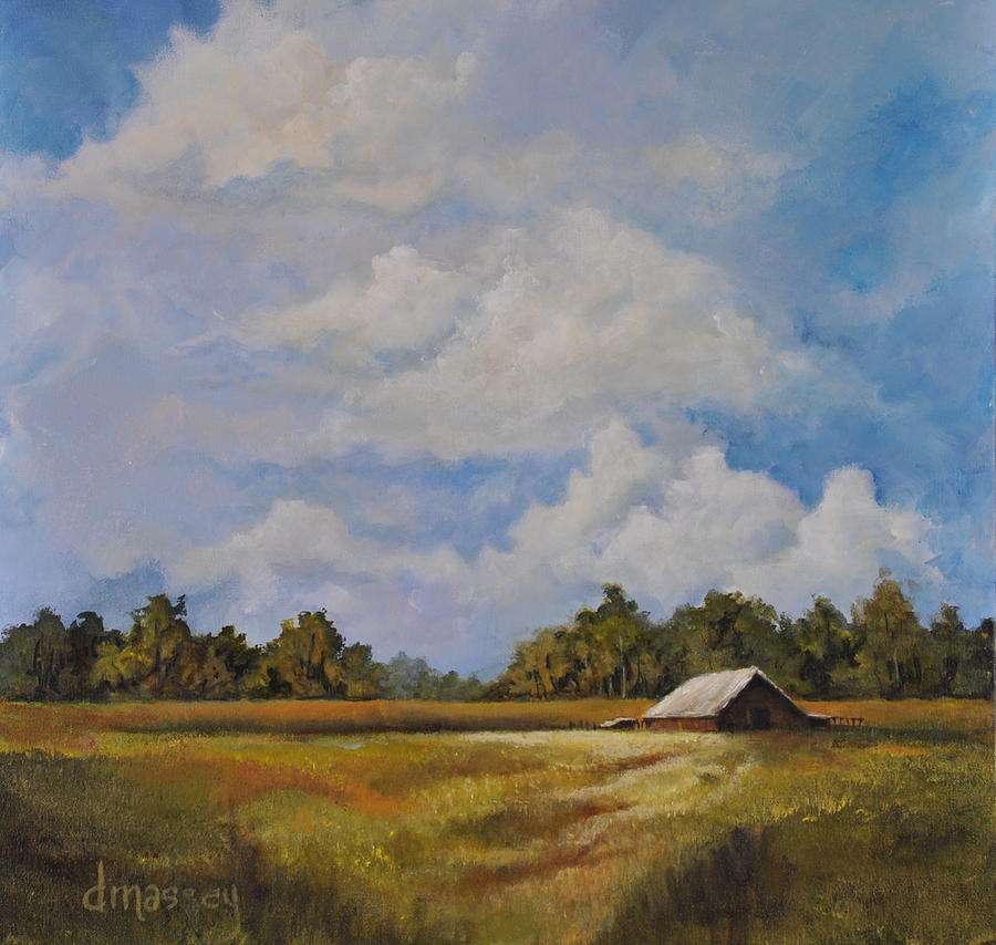 Nature Painting - Carrollton Country  by Donna Massey