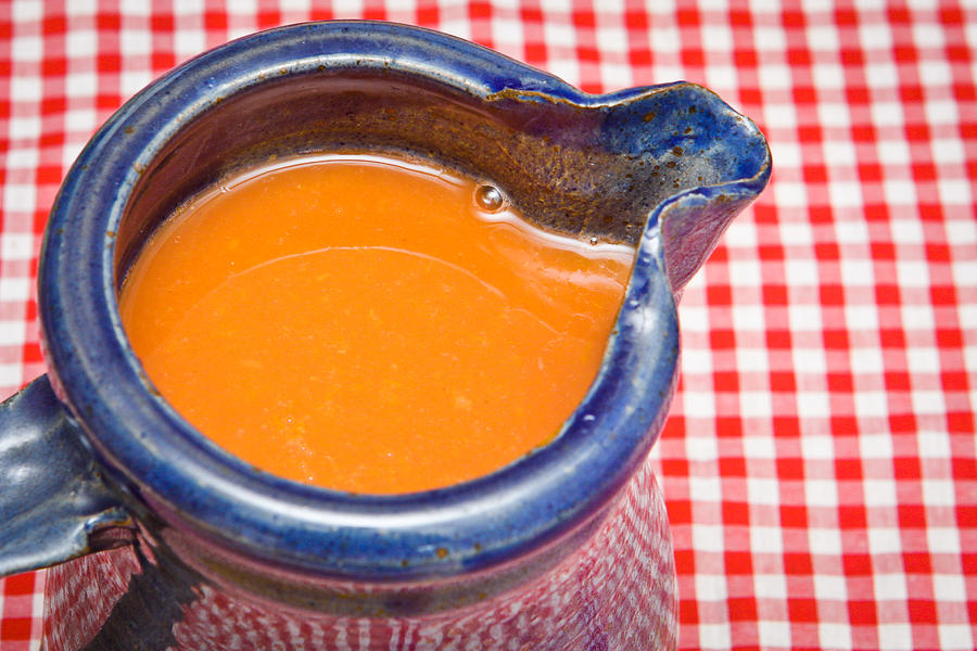 Carrot Photograph - Carrot juice by Tom Gowanlock