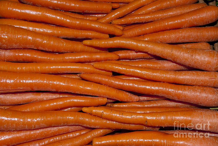 Carrots Photograph by William H. Mullins